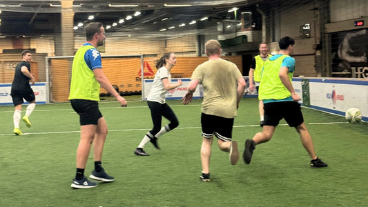 Teamgeist beim Fußball