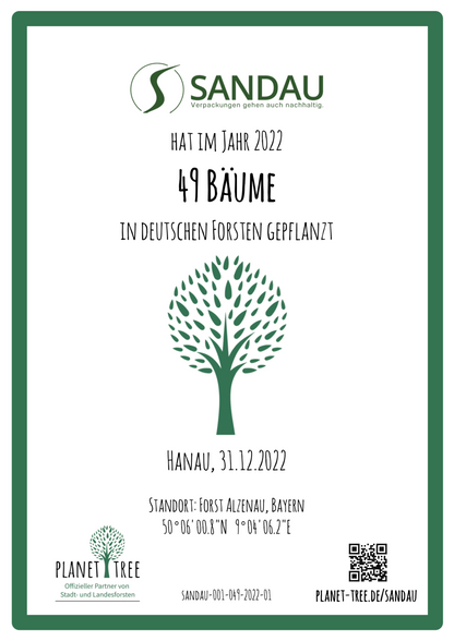Baumpflanzen mit SANDAU - SANDAU