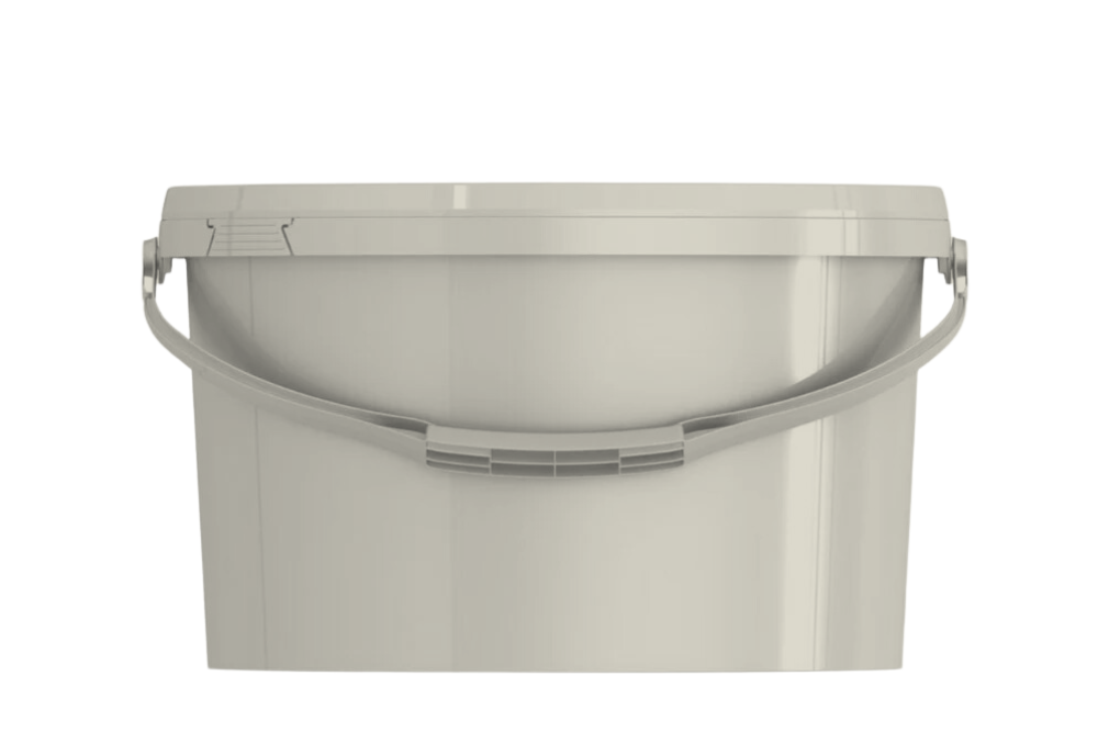 Muster 6,20 Liter Eimer oval Rezyklat - SANDAU