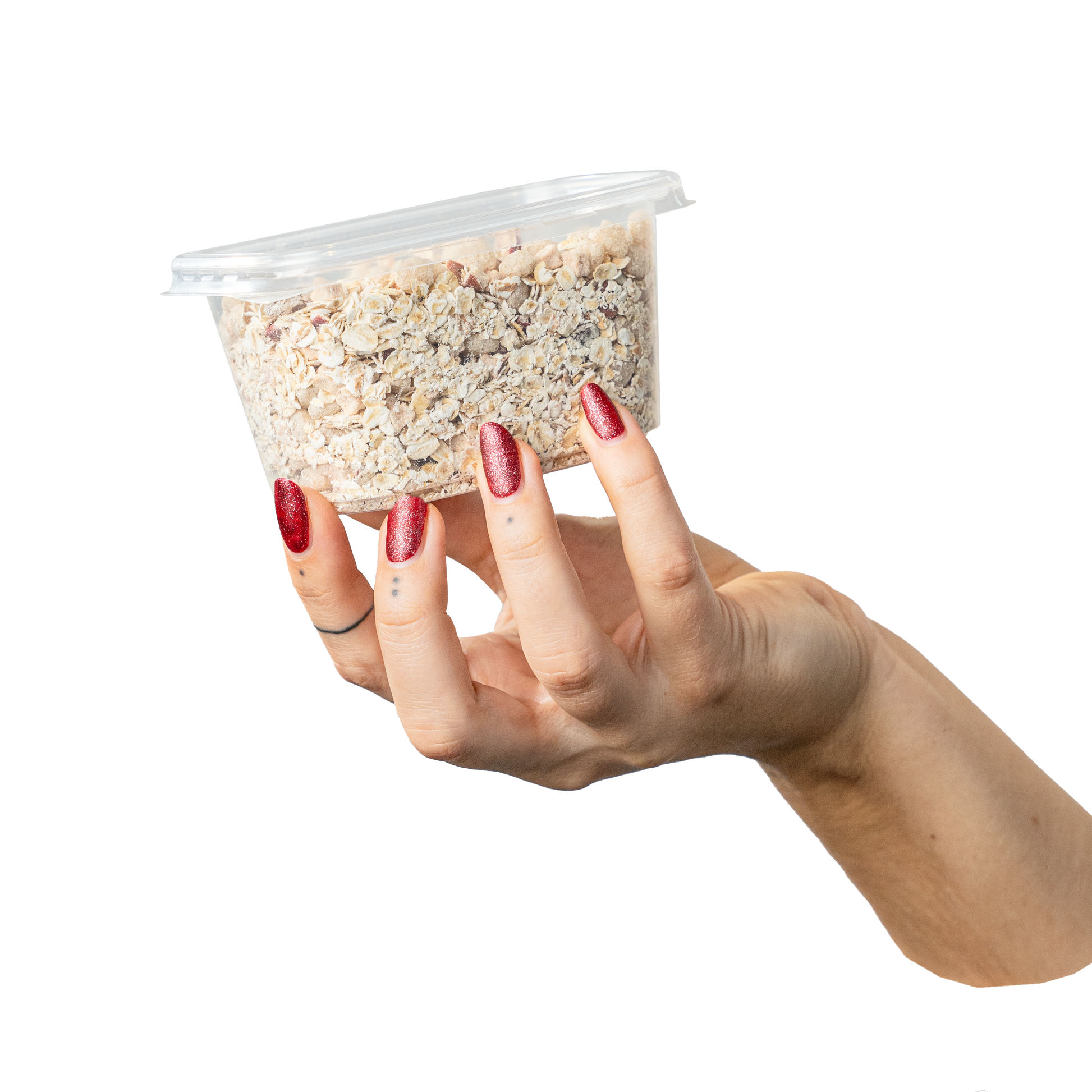 Feinkostschale rechteckig 250ml glatt - SANDAU, passender Deckel