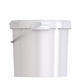 Umweltfreundlicher 17,70L Kunststoffeimer aus recycelbarem Polypropylen mit Metallbügel + Griffrolle, Originalitätsverschluss, stapelbar, 100% recycelbar - SANDAU