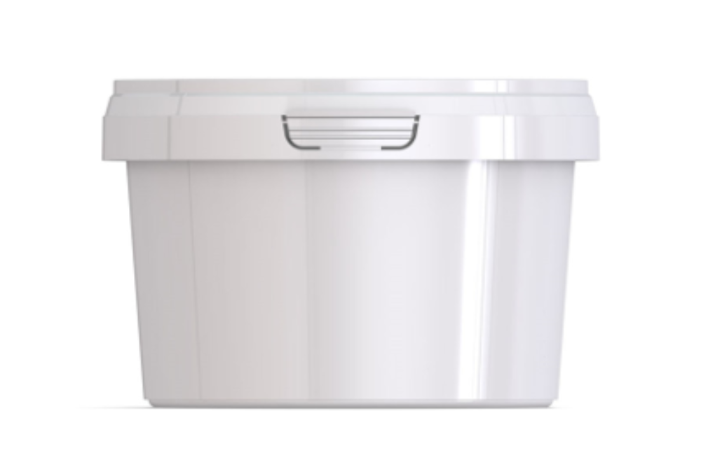 Umweltfreundliche, 560ml Dose aus recycelbarem Polypropylen, mit Originalitätsverschluss, stapelbar, 100% recycelbar - SANDAU