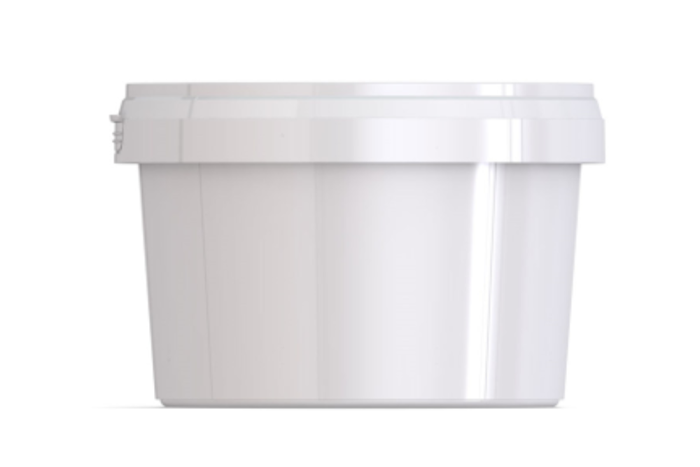 Umweltfreundliche, 560ml Dose aus recycelbarem Polypropylen, mit Originalitätsverschluss, stapelbar, 100% recycelbar - SANDAU