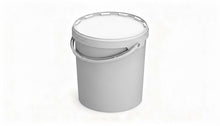 Umweltfreundlicher 15,90L Kunststoffeimer aus recycelbarem Polypropylen mit Tragebügel, Originalitätsverschluss, stapelbar, 100% recycelbar – SANDAU