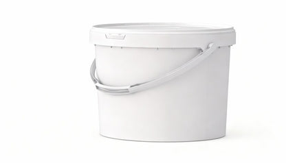 Umweltfreundlicher 16,50L Kunststoffeimer aus recycelbarem Polypropylen mit Tragebügel, Originalitätsverschluss, stapelbar, 100% recycelbar – SANDAU