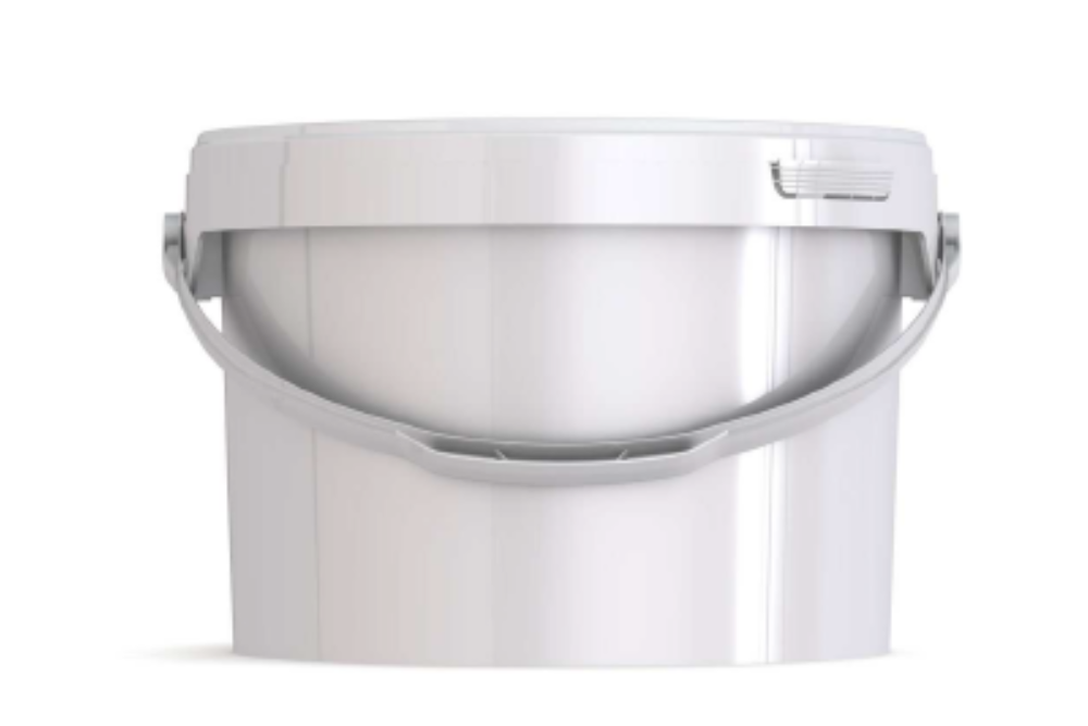 Umweltfreundlicher 18,30L Kunststoffeimer aus recycelbarem Polypropylen mit Tragebügel, Originalitätsverschluss, stapelbar, 100% recycelbar, - SANDAU