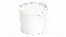 Umweltfreundlicher 27,50L Kunststoffeimer aus recycelbarem Polypropylen mit Muschelgriff, Originalitätsverschluss, stapelbar, 100% recycelbar – SANDAU
