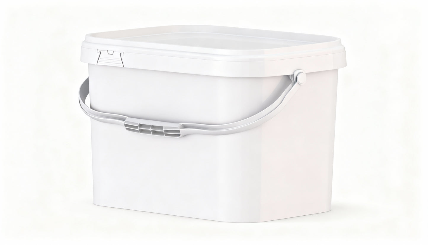 10,70 Liter Eimer quadratisch - SANDAU