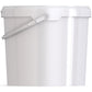 Umweltfreundlicher 13,20L Rezyklat-Kunststoffeimer – Hergestellt aus 75 % recyceltem Material, stabil und langlebig, zukunftsorientiert nach EU-Green-Deal, mit sicherem Tragebügel und stapelbar für platzsparende Lagerung - SANDAU