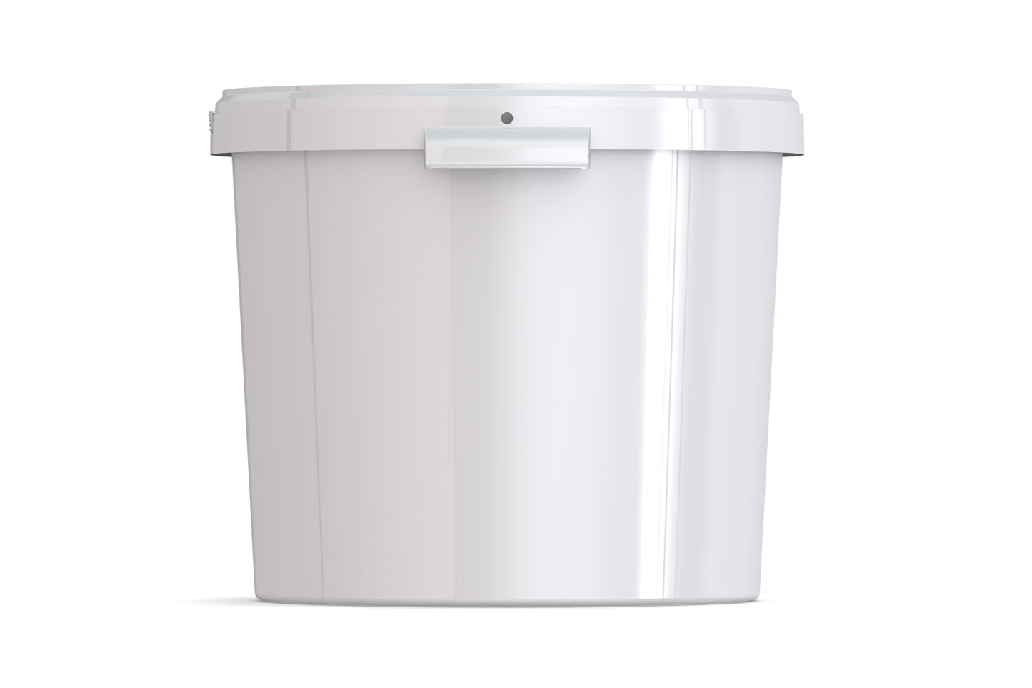 Umweltfreundlicher 27,5L Kunststoffeimer aus recycelbarem Polypropylen mit Tragebügel, Originalitätsverschluss, stapelbar, 100% recycelbar - SANDAU