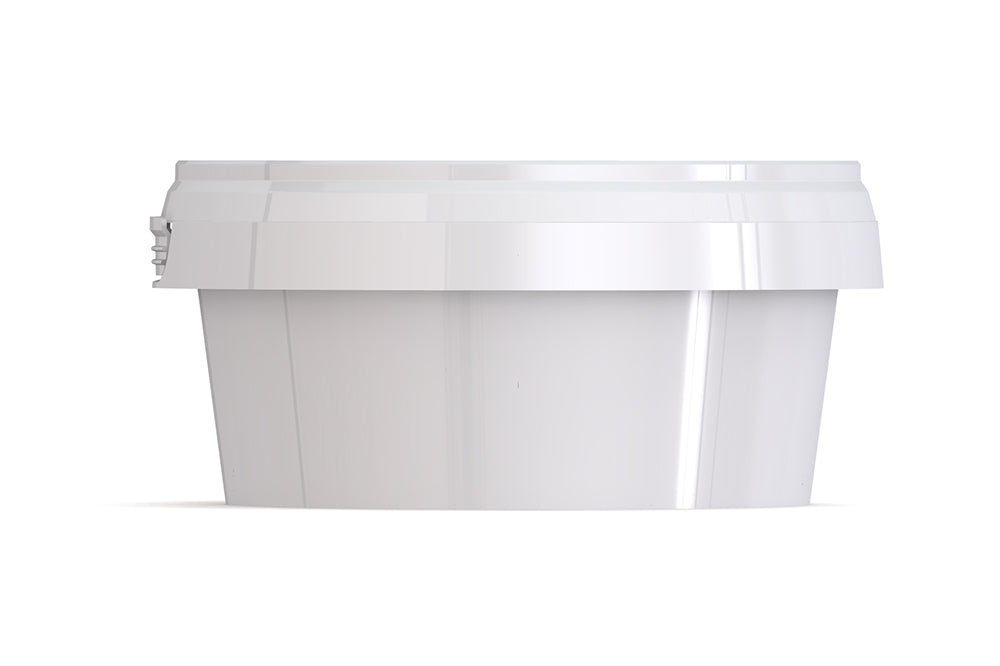 Umweltfreundliche, 190ml Dose aus recycelbarem Polypropylen, mit Originalitätsverschluss, stapelbar, 100% recycelbar - SANDAU