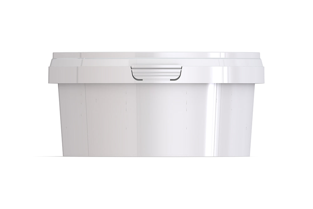 Umweltfreundliche, 570ml Dose aus recycelbarem Polypropylen, mit Originalitätsverschluss, stapelbar, 100% recycelbar - SANDAU