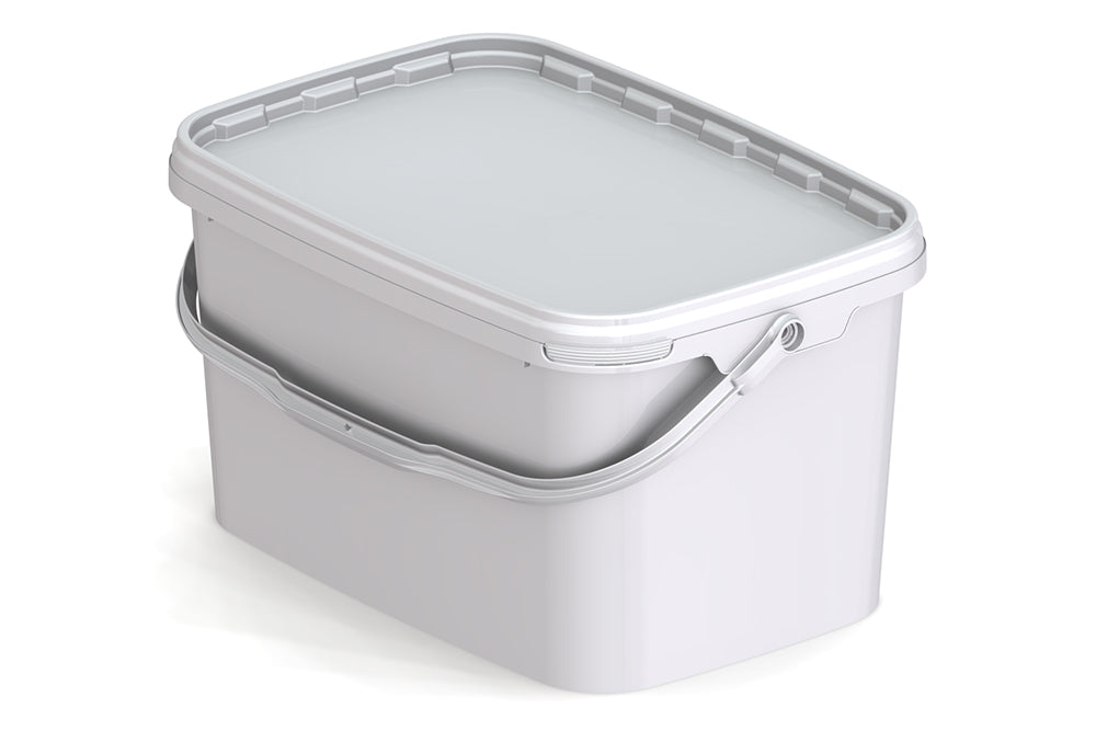 Muster 6,40 Liter Eimer rechteckig - SANDAU