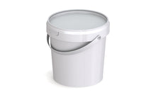 Umweltfreundlicher 1,20L Kunststoffeimer aus recycelbarem Polypropylen mit Tragebügel, Originalitätsverschluss, stapelbar, 100% recycelbar - SANDAU