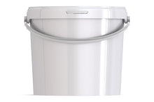 Umweltfreundlicher 13,20L Kunststoffeimer aus recycelbarem Polypropylen mit Tragebügel, Originalitätsverschluss, stapelbar, 100% recycelbar – SANDAU
