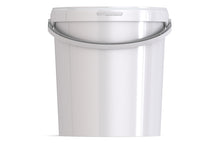 Umweltfreundlicher 15,90L Kunststoffeimer aus recycelbarem Polypropylen mit Tragebügel, Originalitätsverschluss, stapelbar, 100% recycelbar - SANDAU