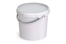 Umweltfreundlicher 2,7L Kunststoffeimer aus recycelbarem Polypropylen mit Tragebügel, Originalitätsverschluss, stapelbar, 100% recycelbar - SANDAU