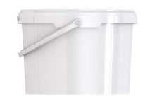 Umweltfreundlicher 4,6L Kunststoffeimer aus recycelbarem Polypropylen mit Tragebügel, Originalitätsverschluss, stapelbar, 100% recycelbar - SANDAU