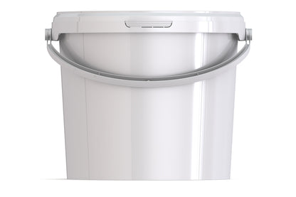 Umweltfreundlicher 5,7L Kunststoffeimer aus recycelbarem Polypropylen mit Tragebügel, Originalitätsverschluss, stapelbar, 100% recycelbar - SANDAU