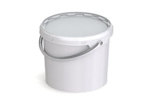 Umweltfreundlicher 8,80L Kunststoffeimer aus recycelbarem Polypropylen mit Tragebügel, Originalitätsverschluss, stapelbar, 100% recycelbar - SANDAU