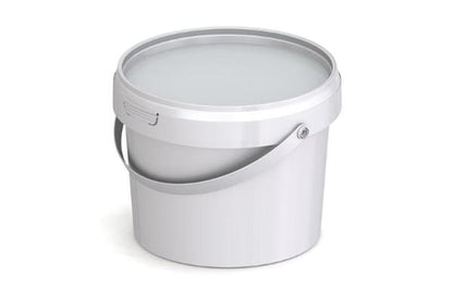Umweltfreundlicher 900ml Kunststoffeimer aus recycelbarem Polypropylen mit Tragebügel, Originalitätsverschluss, stapelbar, 100% recycelbar - SANDAU
