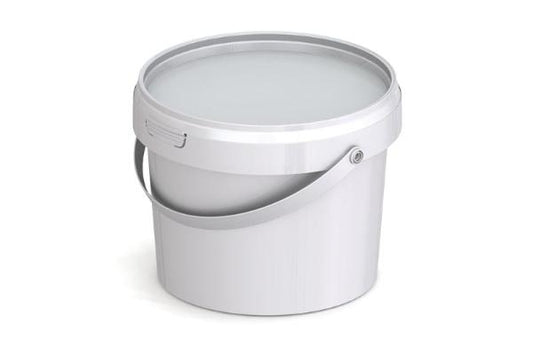 Umweltfreundlicher 900ml Kunststoffeimer aus recycelbarem Polypropylen mit Tragebügel, Originalitätsverschluss, stapelbar, 100% recycelbar - SANDAU